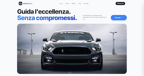 Progetto web per noleggio veicoli