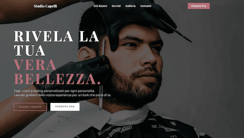 Progetto per Saloni di bellezza